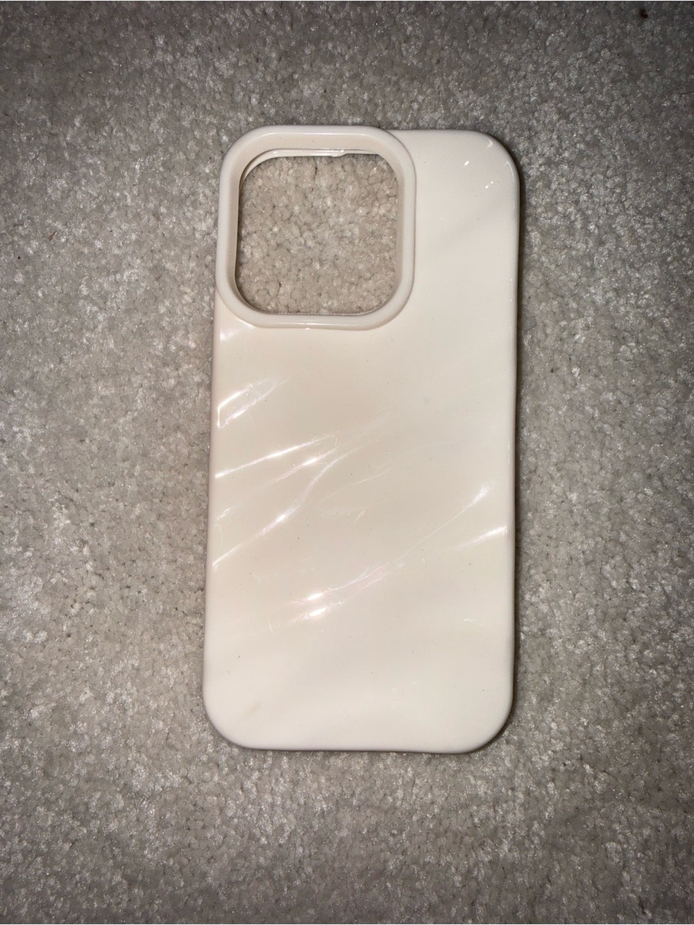 White Phone Case Compatible iPhone - Slim Protective Cover